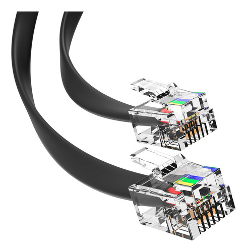 G-plug Cable Rj11 De 15 Pies Para Telfono Fijo Y Telefnico P