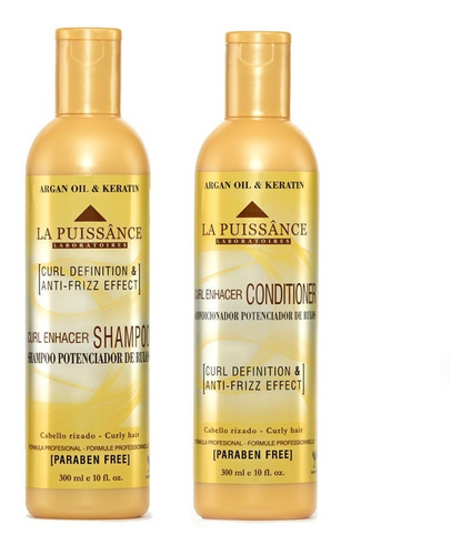 La Puissance Shampoo + Acondicionador Curl Definition Local
