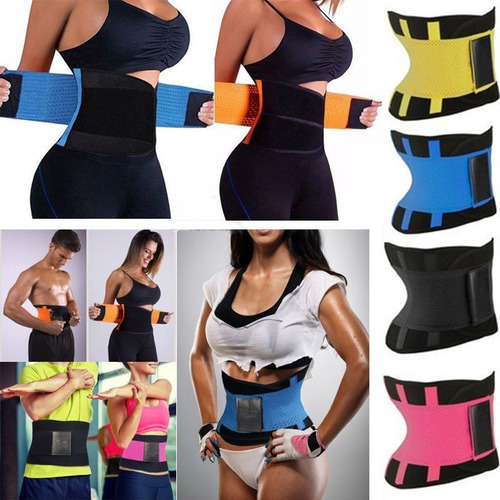 Imagen 7 de 10 de Fajas Moldeadora Gym Reductoras Hombre Mujer Entrenamiento