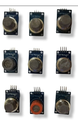 Kit Módulos Sensores De Gas Compatible Con Arduino Serie Mq
