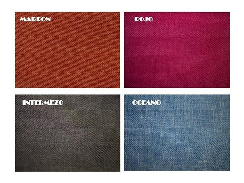 Reposet / Reclinable Modelo Bilbao - Këssa Mu Color Marrón Diseño De La Tela Liso