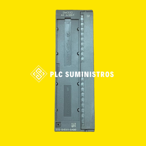 Siemens 6es7 332-5hd01-0ab0 Módulo De Salida Analógica