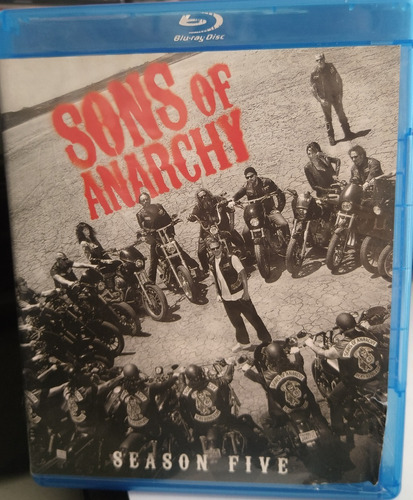 Blu-ray Sons Of Anarchy - 5ª Quinta Temporada - 3 Discos