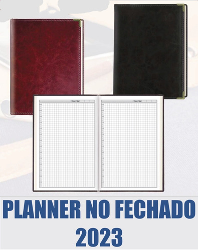 Planner Agenda Note Book 2023 Ejecutiva No Fechada
