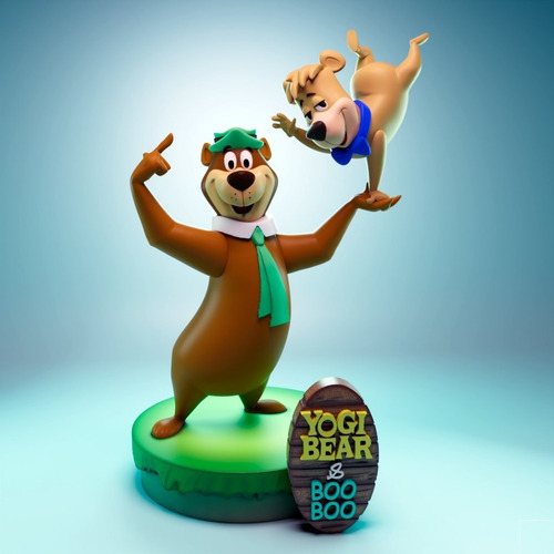 Archivo Stl Impresión 3d - Hanna Barbera - Yogi Bear