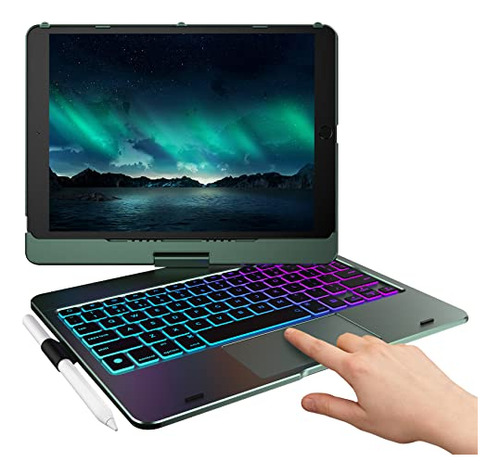 Funda Con Teclado Multitáctil Retroiluminación