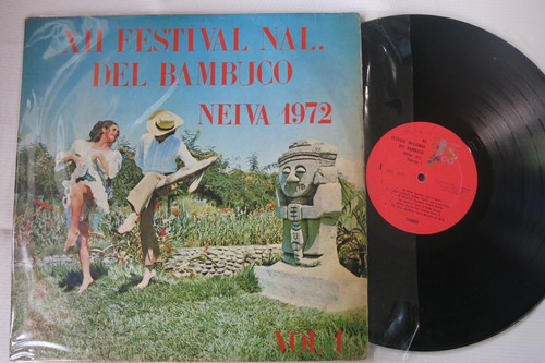 Vinyl Vinilo Lp Acetato Xii Festival Nal Del Bambuco Neiva 