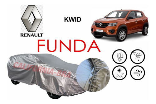 Cover Impermeable Broche Eua Renault Kwid 2020 2021