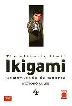 Libro Ikigami 04 De Mase Motoro Panini Manga