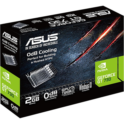 Tarjeta Gráfica Asus Nvidia Geforce Gt 730, 2 Gb, Gddr5