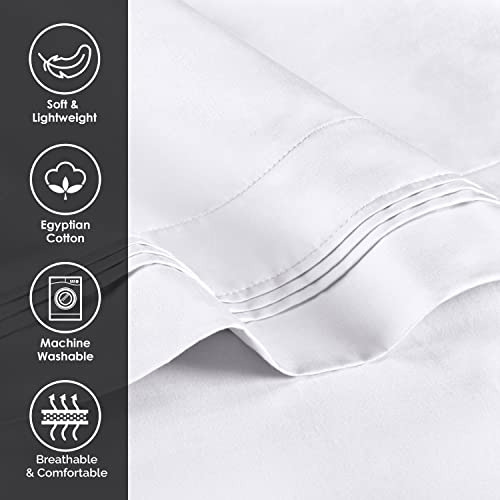 Juego De 2 Fundas De Almohada De Algodón 1000 Hilos
