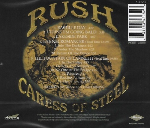 Cd: Caricias De Acero [remasterizado