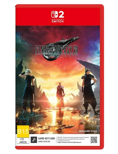 【Switch2】 FINAL FANTASY VII REBIRTH Final Fantasy Vii Rebirth Nintendo Switch 2 | Frete grátis