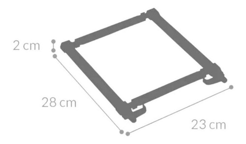 Imagem 5 de 6 de Suporte Mesa Para Notebook Regulável Ergonômico Branco Home