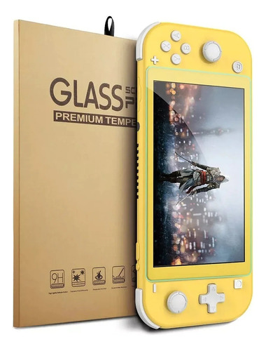 Vidrio Templado Nintendo Switch Lite Mica Protectora Lamina