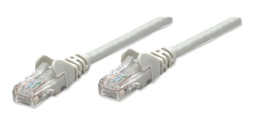 Cable Patch Utp Cat 5e Intellinet 2.0 Mts (7.0f) Gris 318976