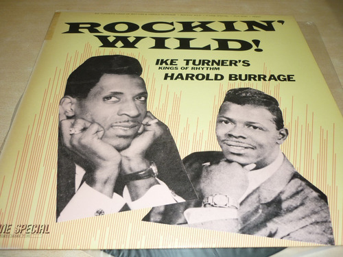 Ike Turner Burrage Rockin Wild Vinilo Japones Impeca Ggjjzz