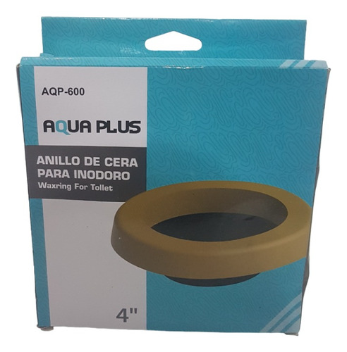 Anillo De Cera Para Inodoro 4 PuLG  Aqua Plus