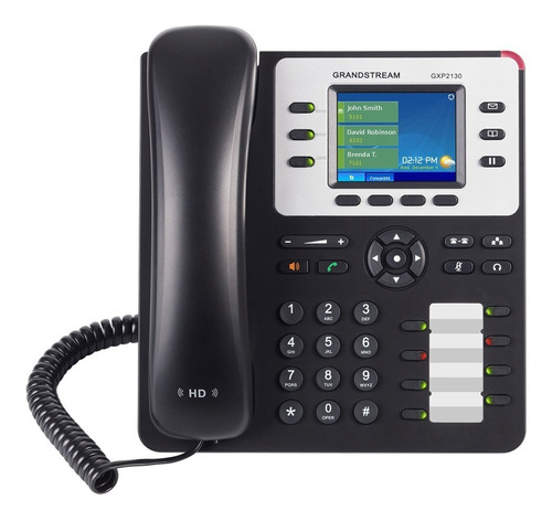 Grandstream Gxp2130, Telefono Ip 3 Sip Poe Lcd 2.8 