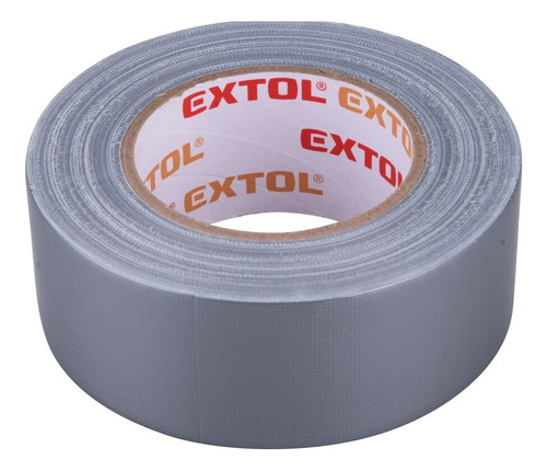 Cinta Multiuso Gris Extol 50 Mm X 50 M Grosor 0,18 Mm