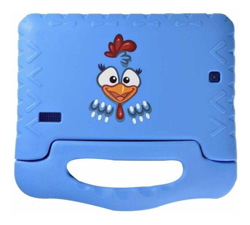 Tablet Multilaser Galinha Pintadinha 7" 8GB azul com memória RAM 1GB