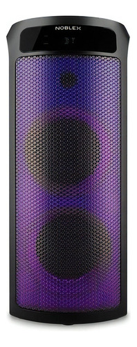 Torre De Sonido Noblex Mnt490f Bluetooth 3200w Color Negro