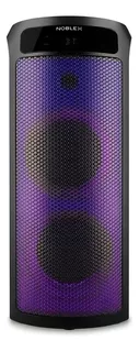 Torre De Sonido Noblex Mnt490f Bluetooth 3200w Color Negro