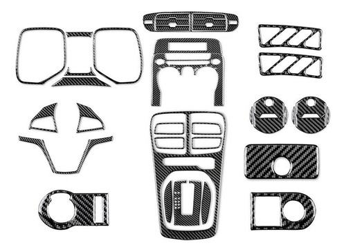 Kit Interior Completo De Fibra De Carbono Para Camaro 2010-2