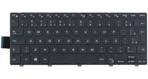 Teclado Para Notebook Dell Inspiron I14-5458-b08p - Portugue