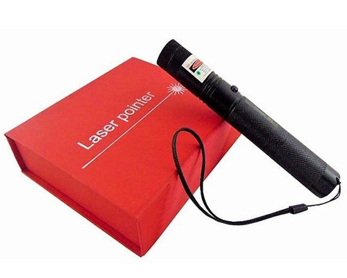 Super Caneta Laser Pointer Verde + Forte 98.000mw Min .30 Km