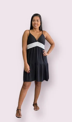Vestido de cheap alcinha curto soltinho
