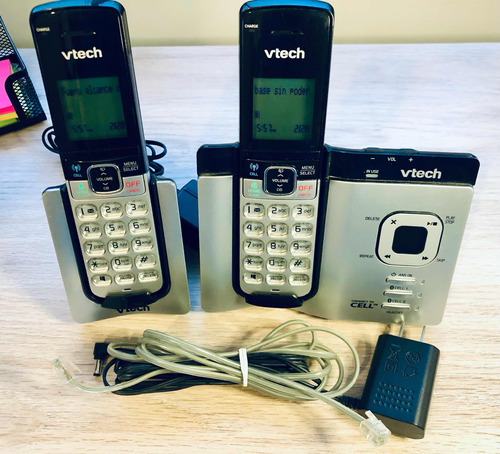 Tel. Inalámbrico Vtech X2, Cell Connect, Contestador!