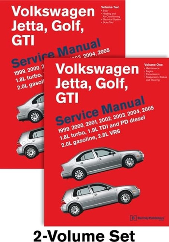Book : Volkswagen Jetta, Golf, Gti (a4) Service Manual 1999