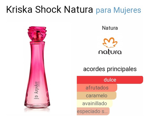 Kriska Shock Natura Mujer. Regalo.