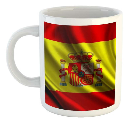 Taza Ceramica Bandera España Madre Española La Roja P5