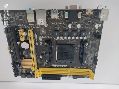 Placa Mãe Amd Asus Modelo A58m-a/br - Usada - Sem Espelho