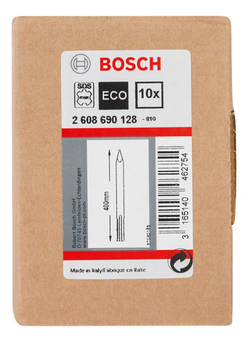 Cincel Puta Bosch Sdsmax 400mm 10un