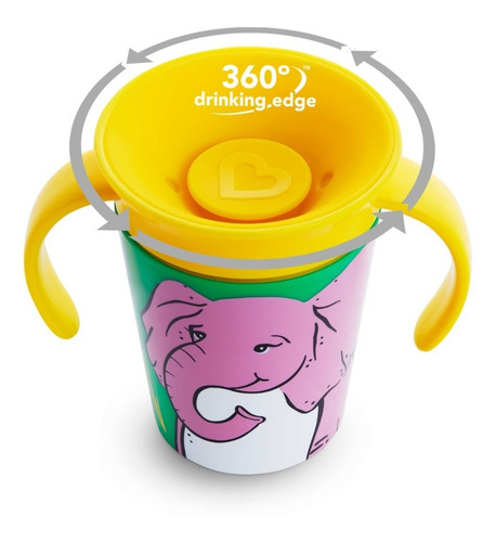 Copo De Treinamento Munchkin Miracle 360 Wild 177 Ml