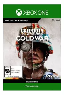Call Of Duty Black Ops Cold War Xbox One Digital Código