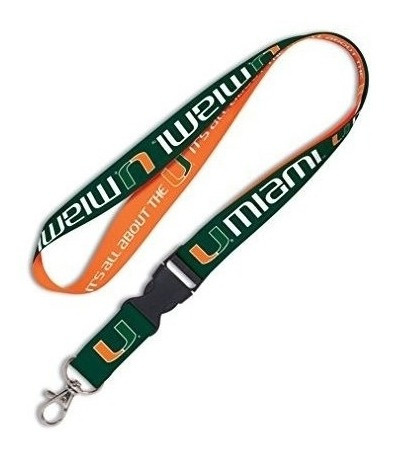 Llavero Con Logotipo Oficial -  Miami Hurricanes