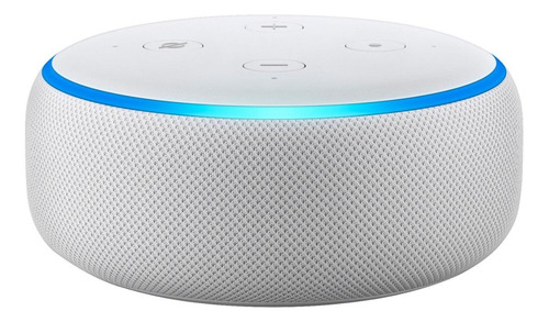 Smart speaker Amazon Echo Dot 3rd Gen com Alexa tela 110V/240V sandstone