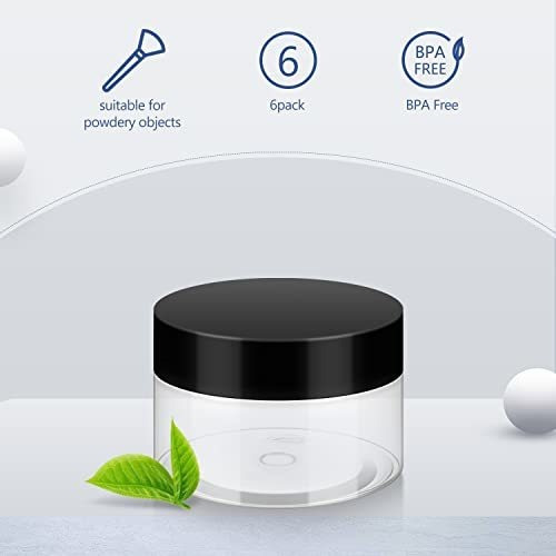 20pcs 30ml Tarros De Plástico Con Tapa Envases Cosméticos