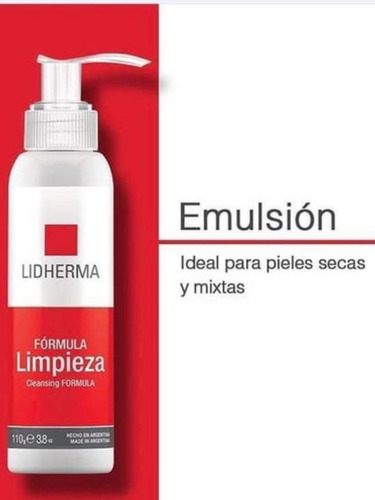 Kit Emulsión De Limpieza + Loción Hierbas Lidherma