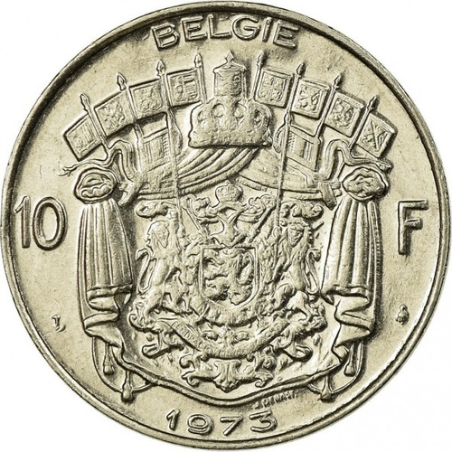 Bb#41 Moneda Del Mundo Belgica 10 Francos