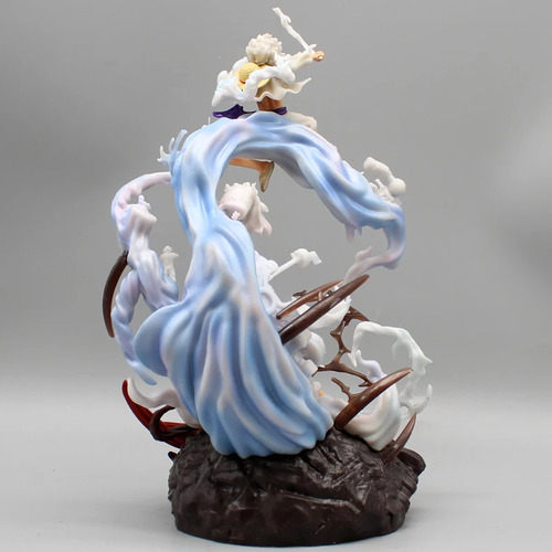 Figura Luffy One Piece Gear 5 Dios Nika Rayo Escultura