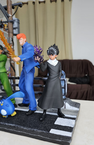 Action Figure Yu Yu Hakusho Kurama Hiei Yusuke Kuwabara Piu