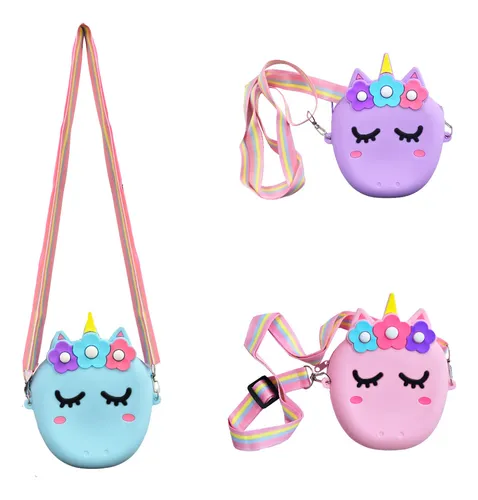 Bolso Pony Unicornio Niñas Colgado Interactivo Portable