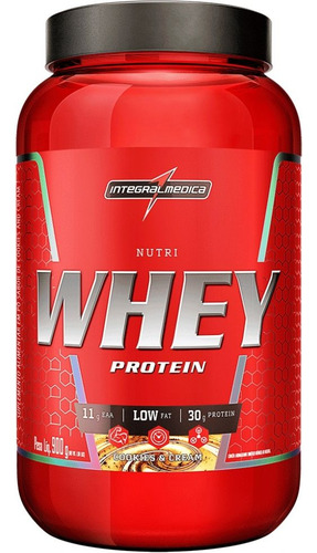 Nutri Whey Protein Pote (907g) - Sabor: Cookies E Cream. Cookies