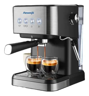 Cafetera Espresso Presión Capuchino 20bar Con Burbujeador