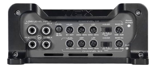 Amplificador Db Drive Wdx200.4 Clase 200w Rms A 4 Ohms 4ch Negro